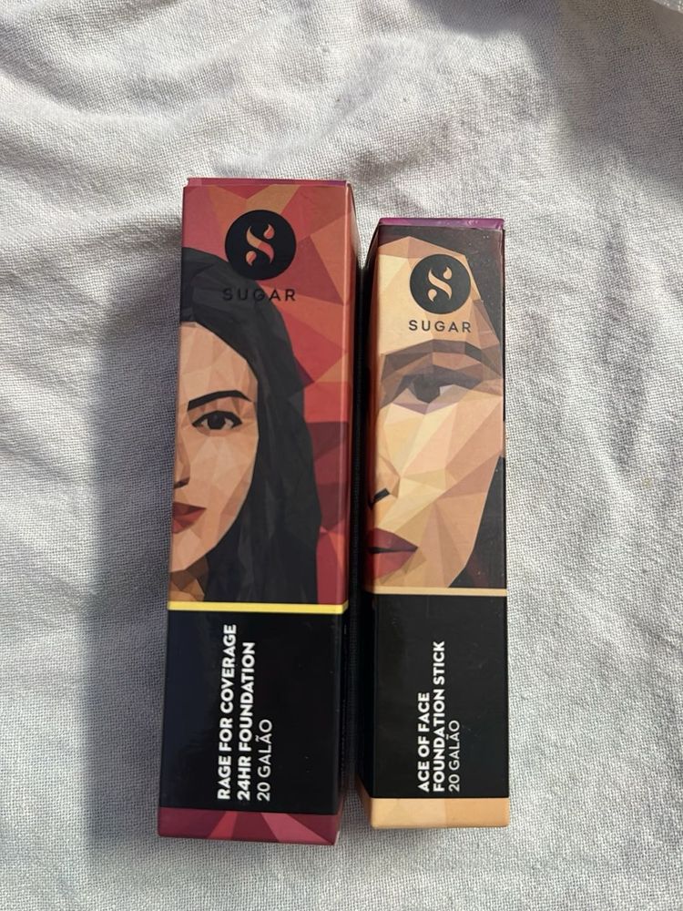 SUGAR Foundation Set (Shade - 20galao)