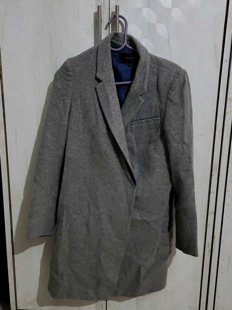 Grey Formal Overcoat