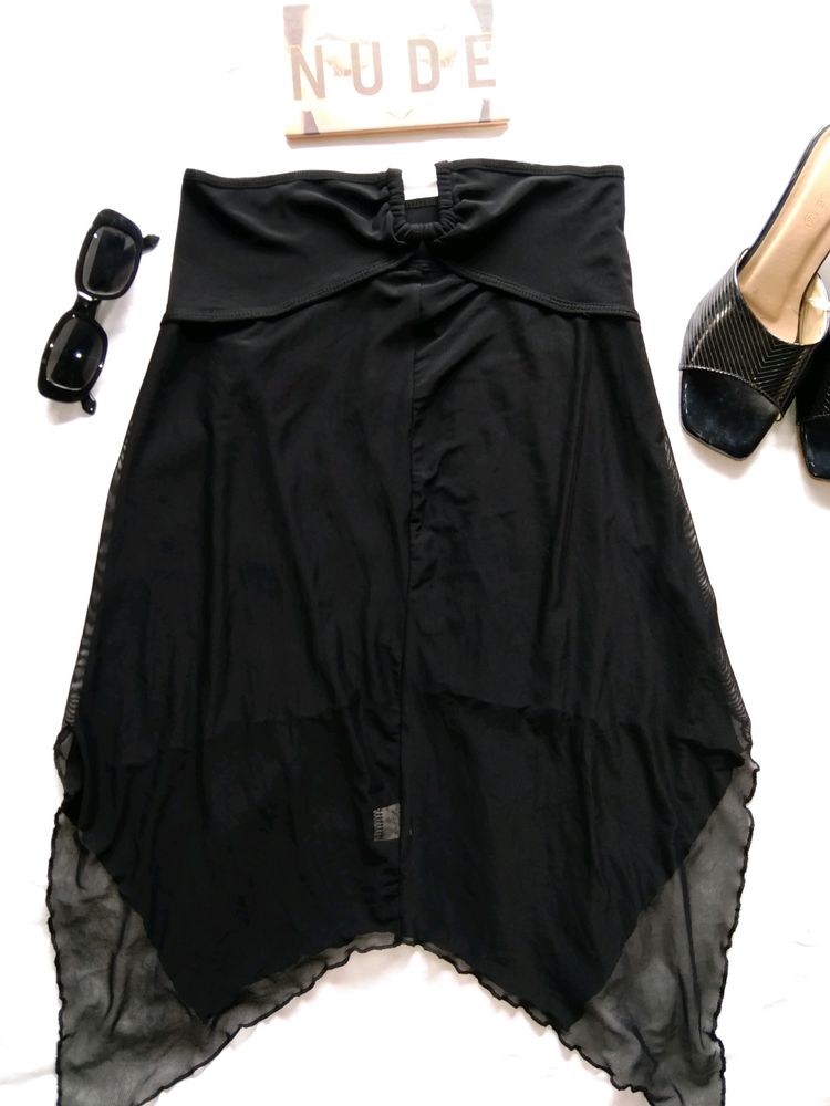 Party Wear Black Bodycon Dress