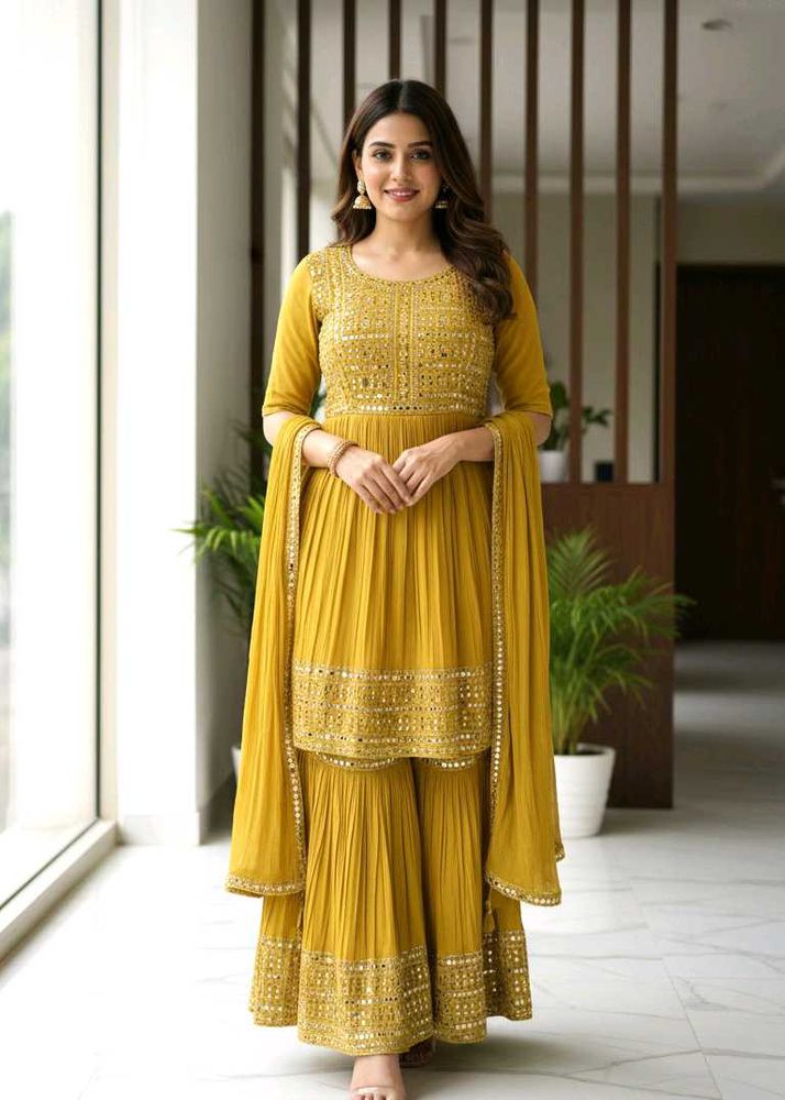 Elegant Yellow Kurta Set
