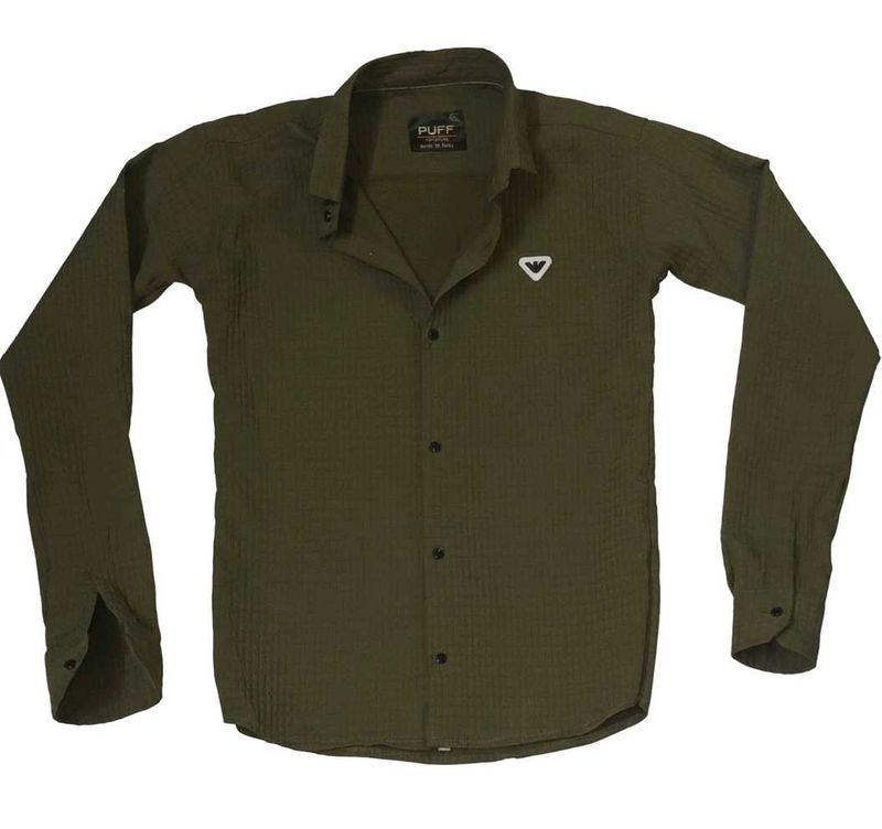 Puff olive green shirt