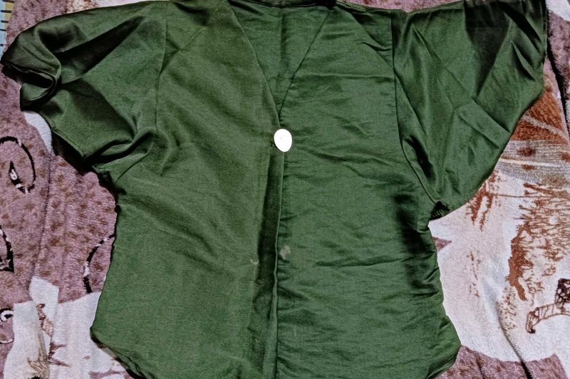 Green Tunic Top