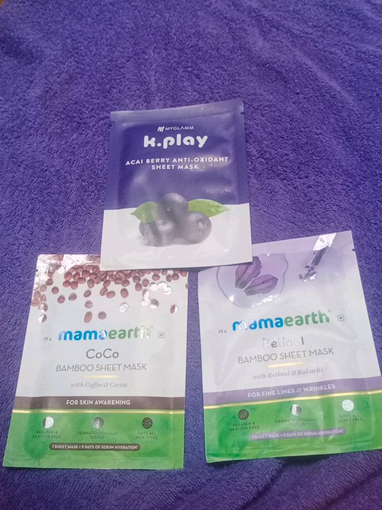 Original Mamaearth Sheet Mask