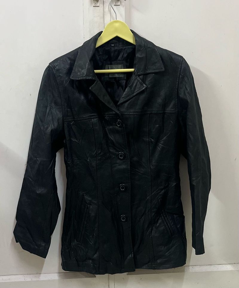 Stylish Black Leather Jacket