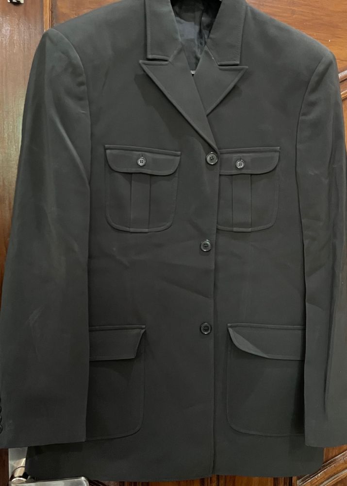 Dark Olive Blazer Suit Price Dropped
