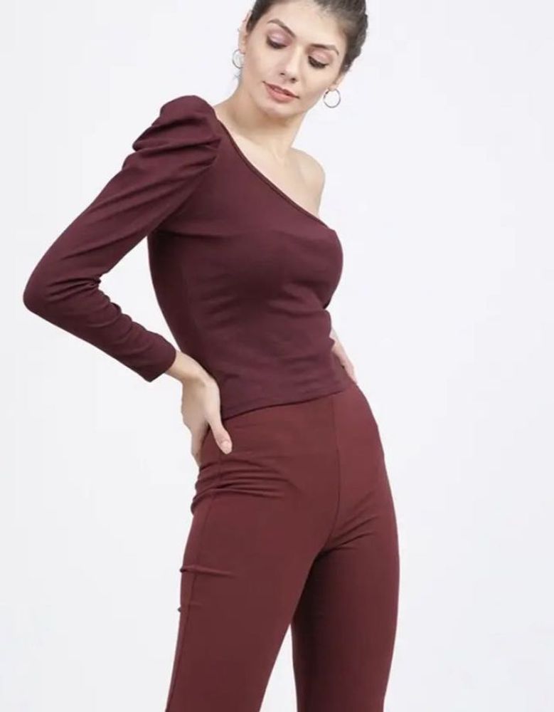Stylish One-Shoulder Top