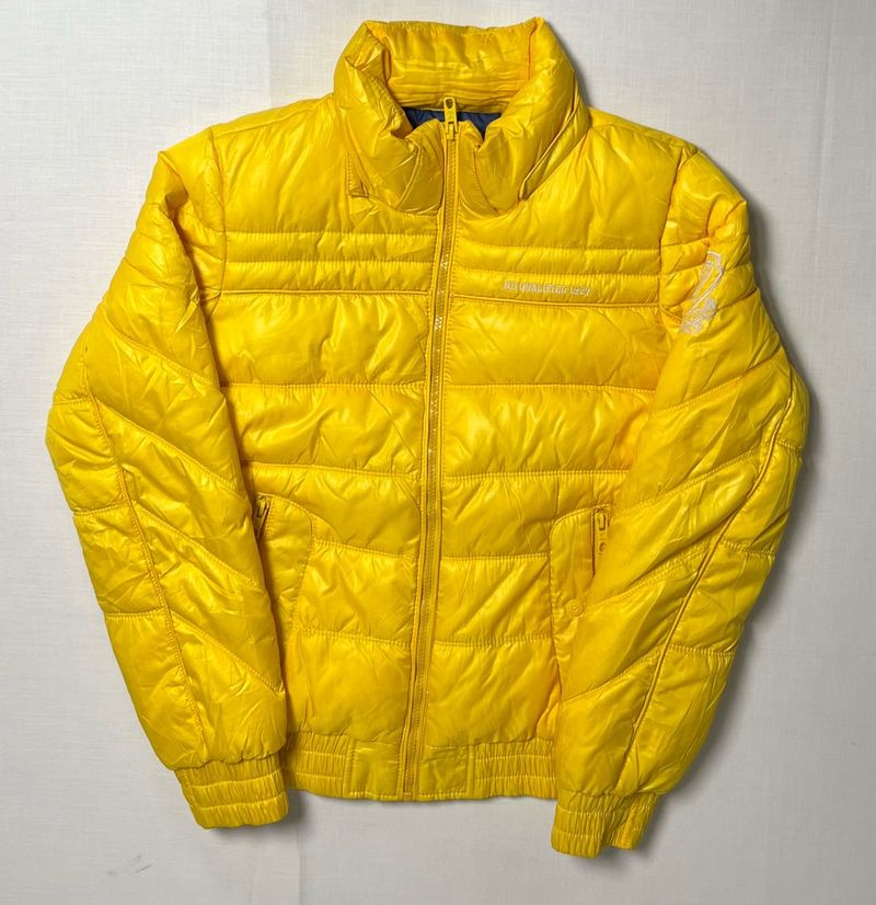 Yellow Puffer Jacket