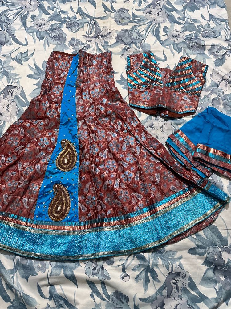 Floral Lehenga Set