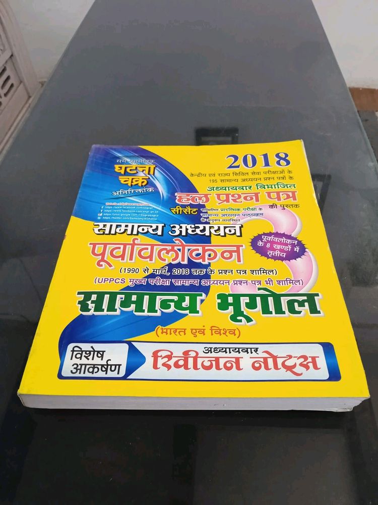 Ghatna-chakra for geography..