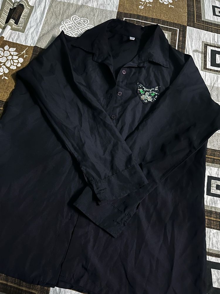 Black kitty Shirt