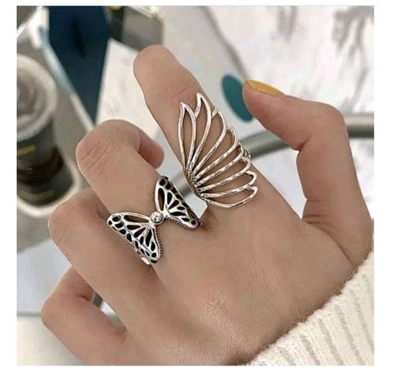 New Butterfly Rings . Both