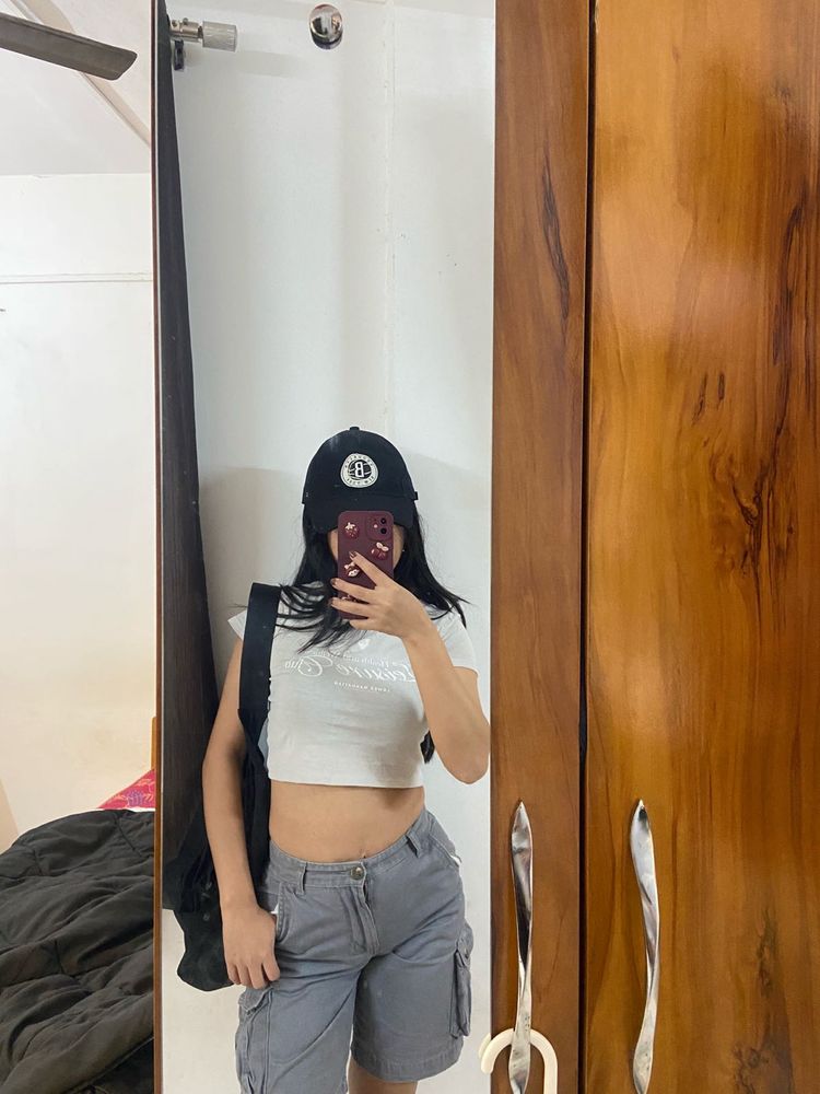 Cargo Shorts with H&amp;M Top