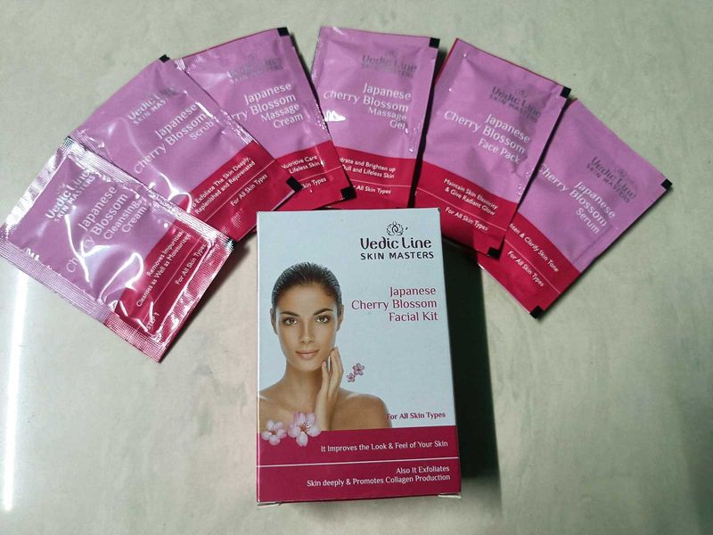 Vedic Line Cherry Blossom Facial Kit