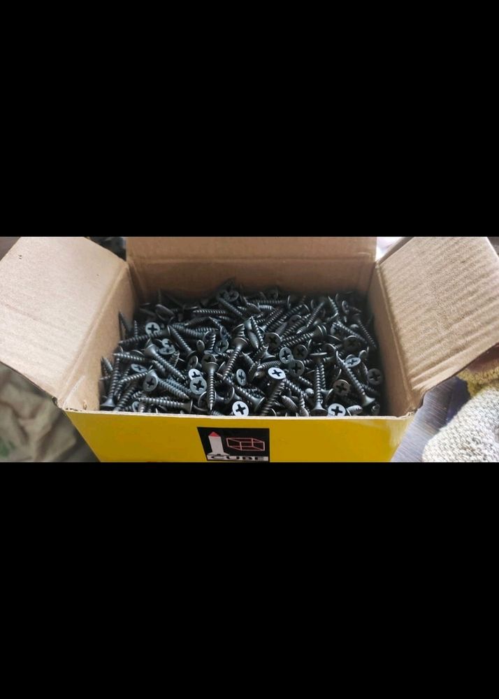 Cube black Drywall Screw 25×6 (100 Pcs)