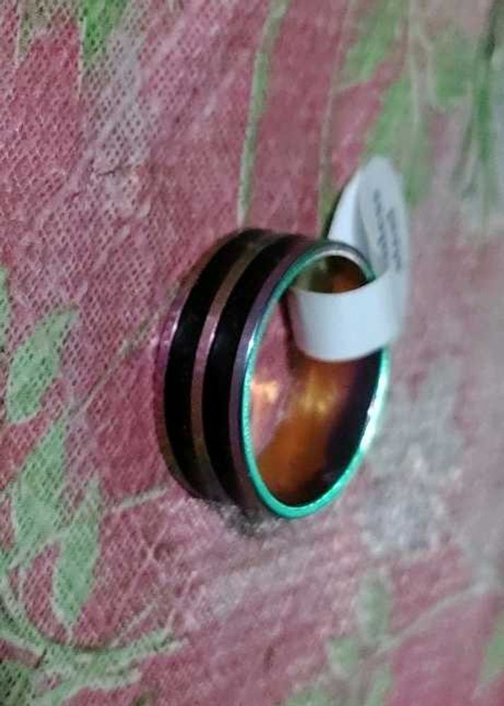 Striped Fashion Ring