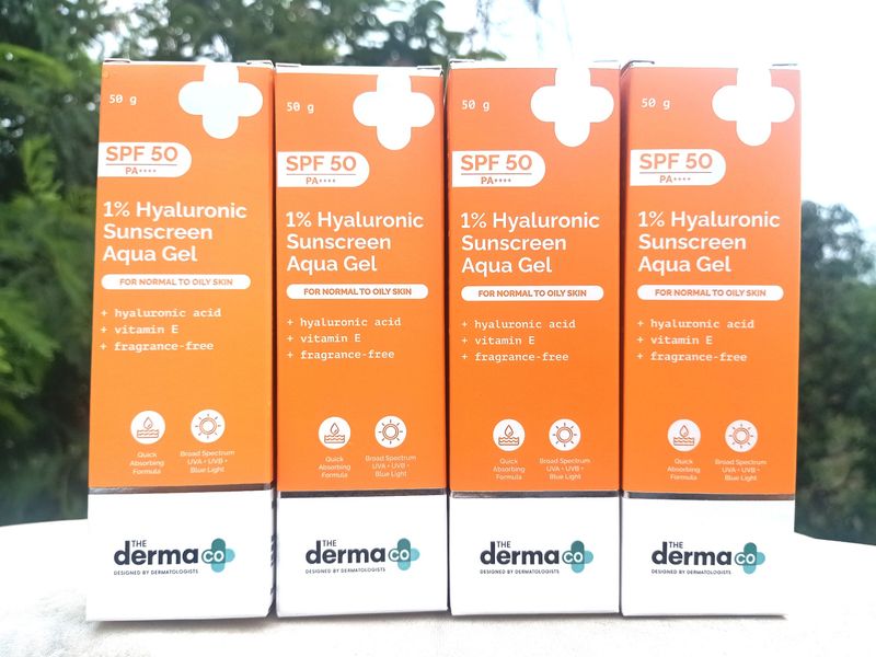 The Derma Co 1% Hyaluronic Acid Sunscreen 🌞