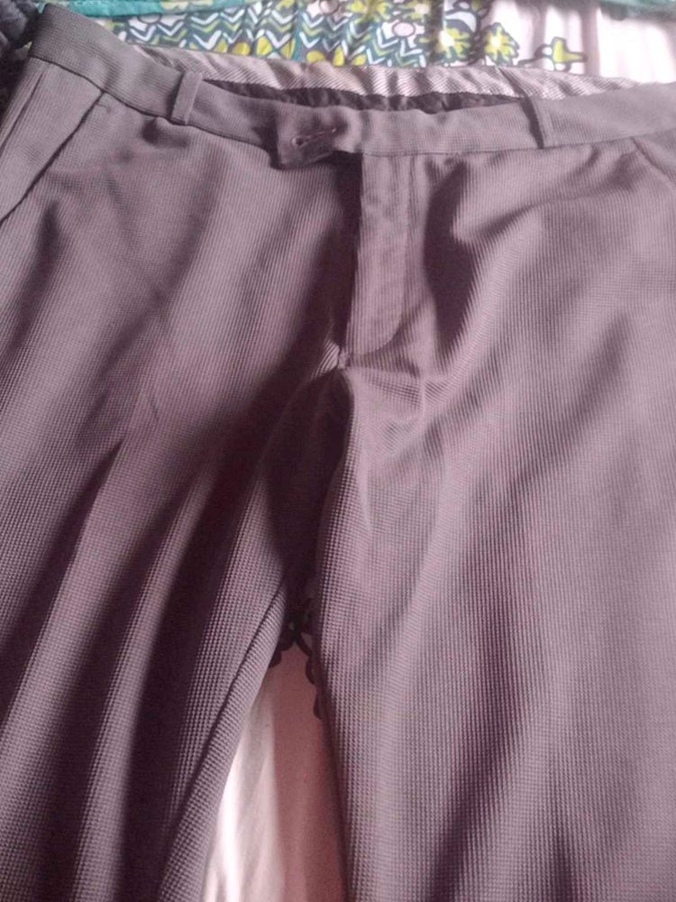 Grey Casual Pants