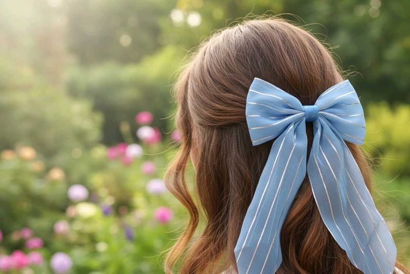 Blue Hair Bow🩵