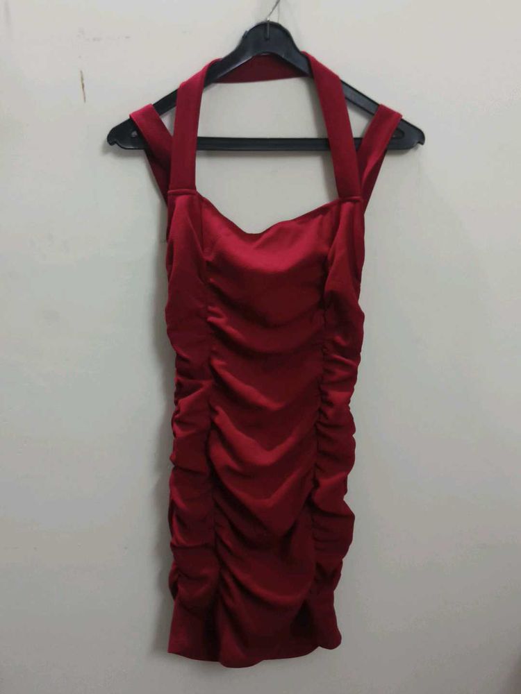 Red Bodycon Party Dress