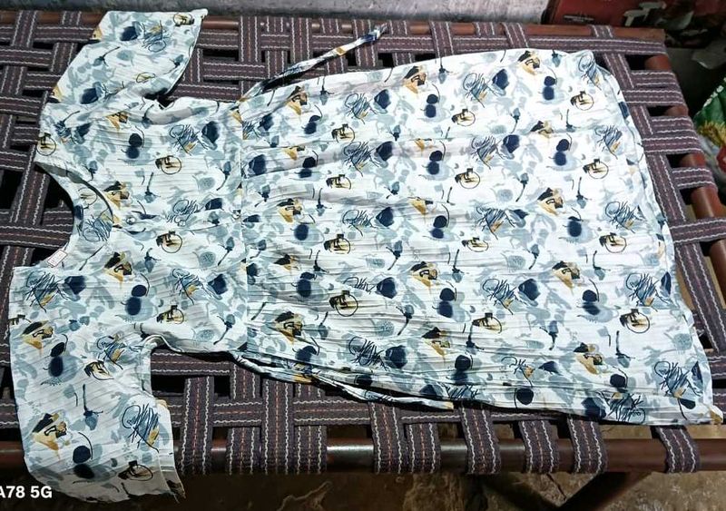 Patterned Casual Dress