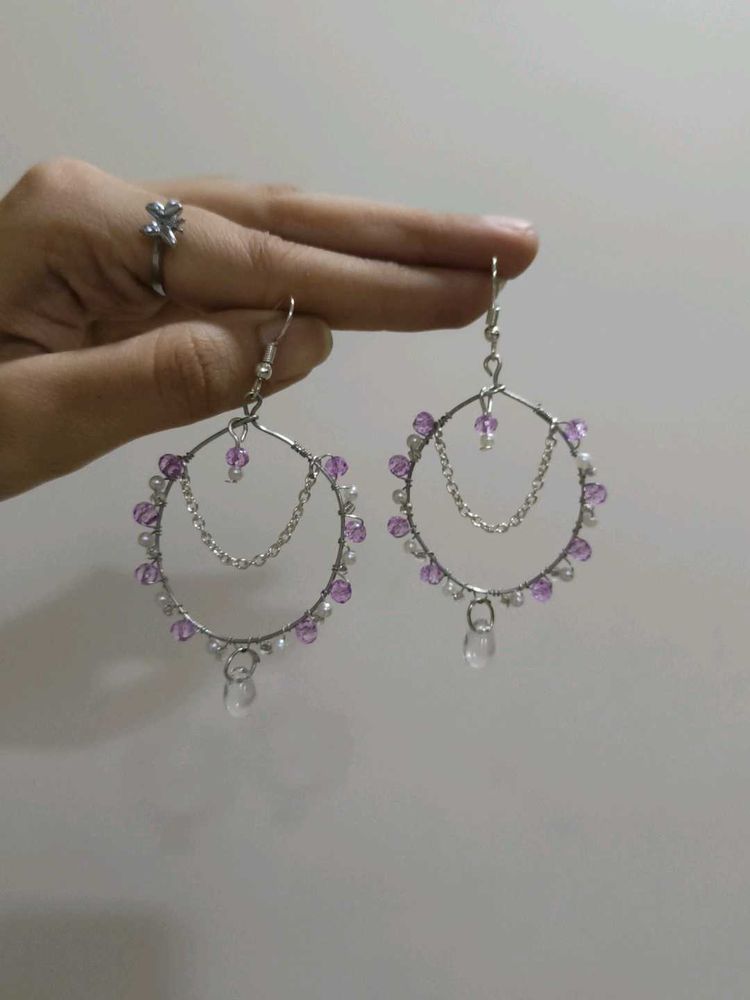 Handmade Wire Wrapped Earrings