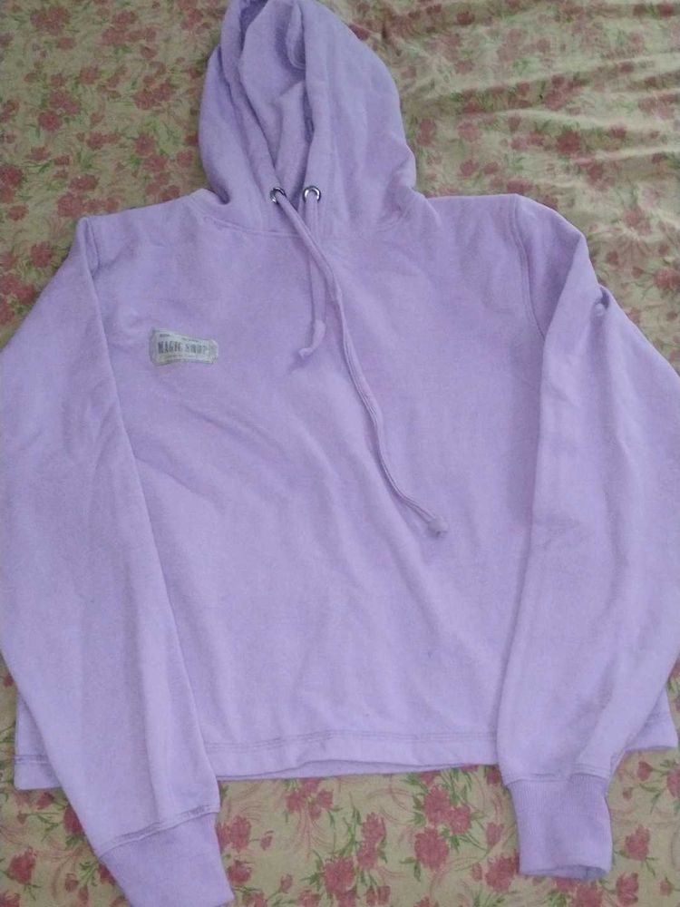 Crop Hoodie For Winter