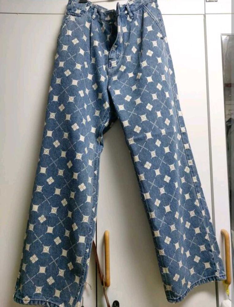 A Light Blue Colour Jeans
