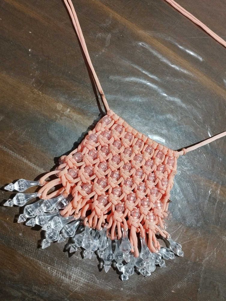 Macrame Sling Bag 🍬