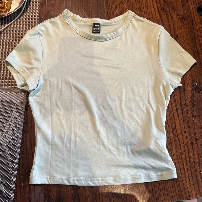 Light Green Shein T-Shirt