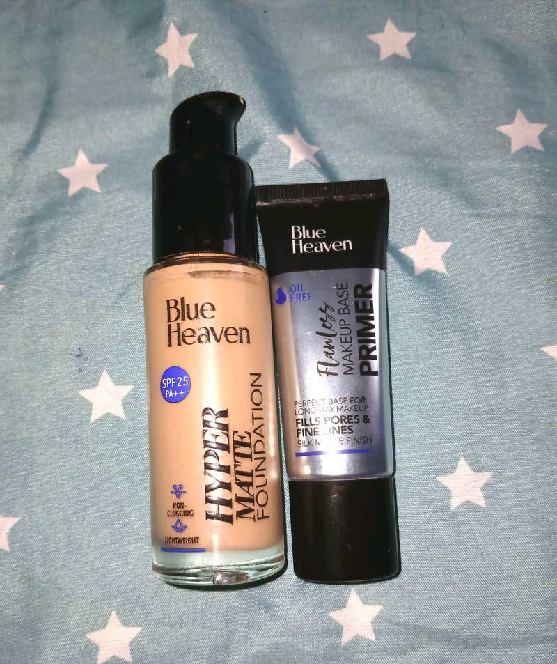 Blue Heaven Foundation &amp; Primer Set