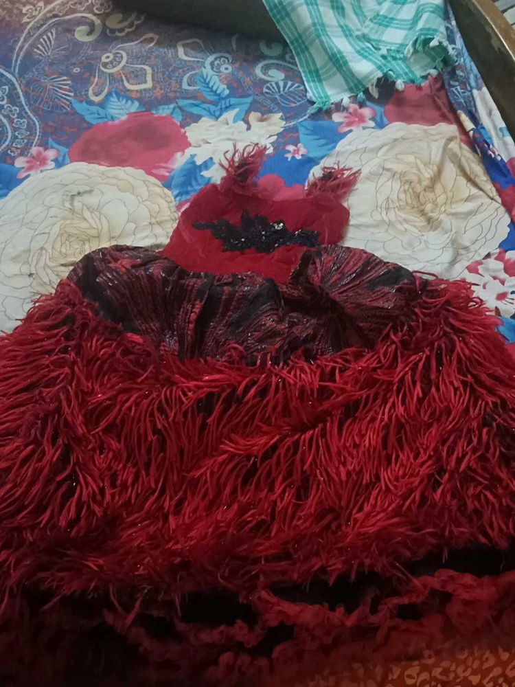 Cute Red Party Dress