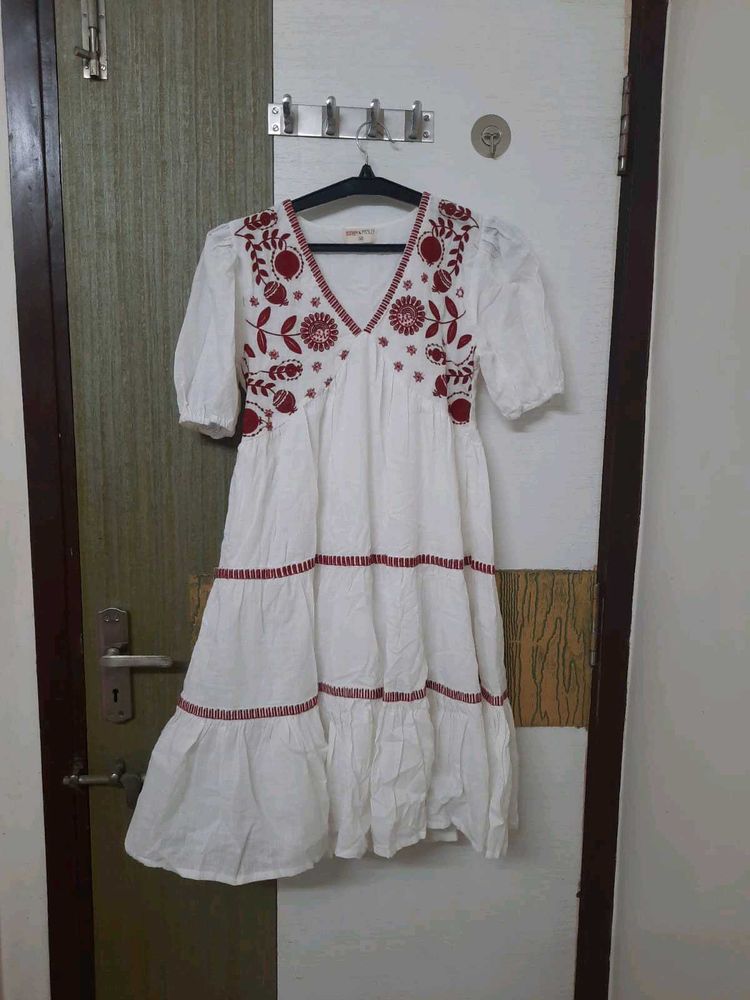 A Perfect White Dress