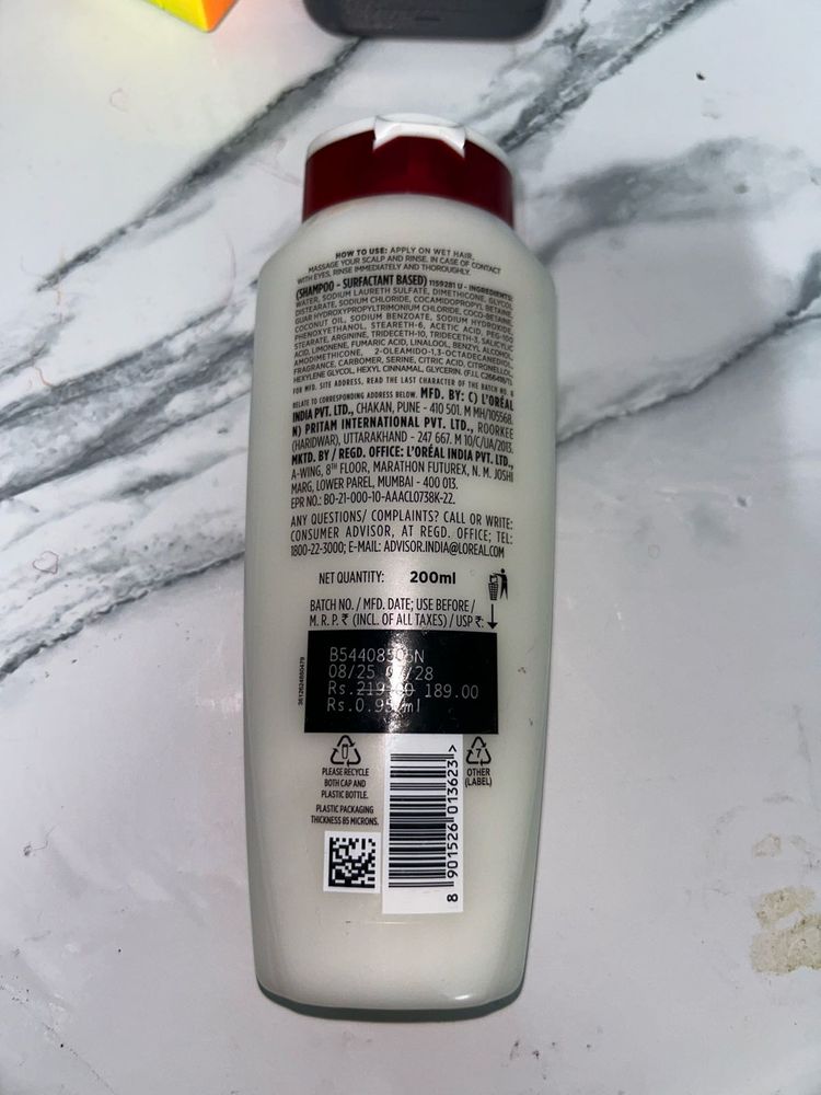L'Oreal Paris Shampoo - 200ml