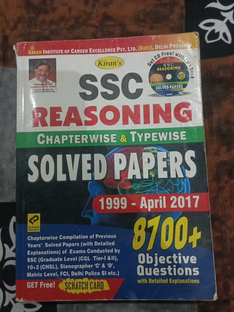 Kiran&#39;s SSC Reasoning Previous Year Book
