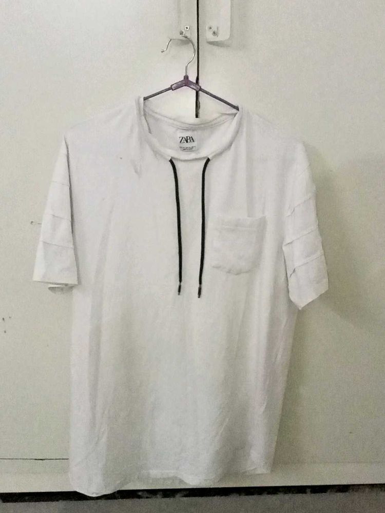 Zara White T-Shirt