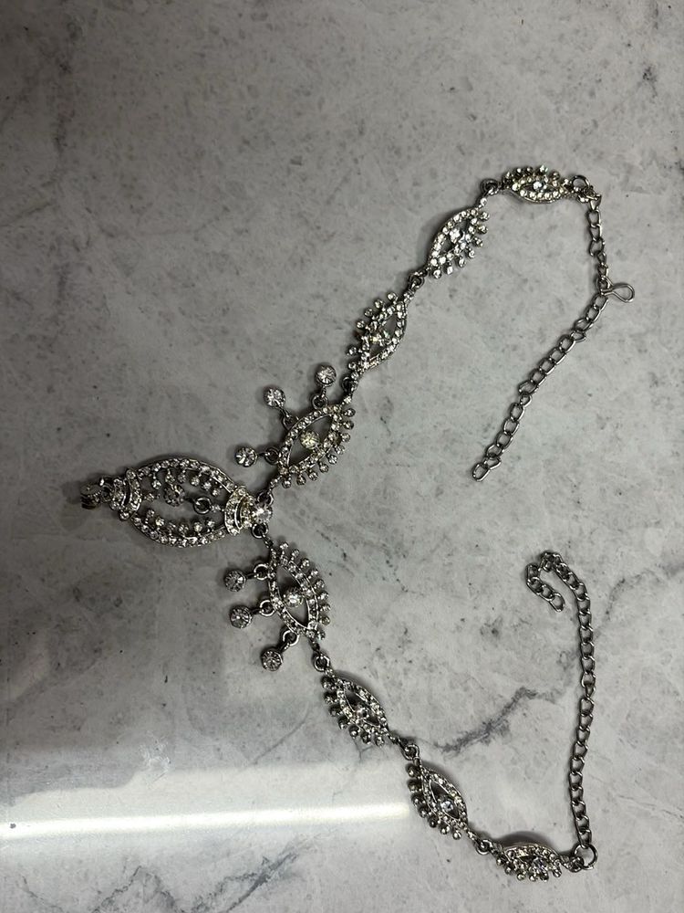 Rhinestone Statement Necklace