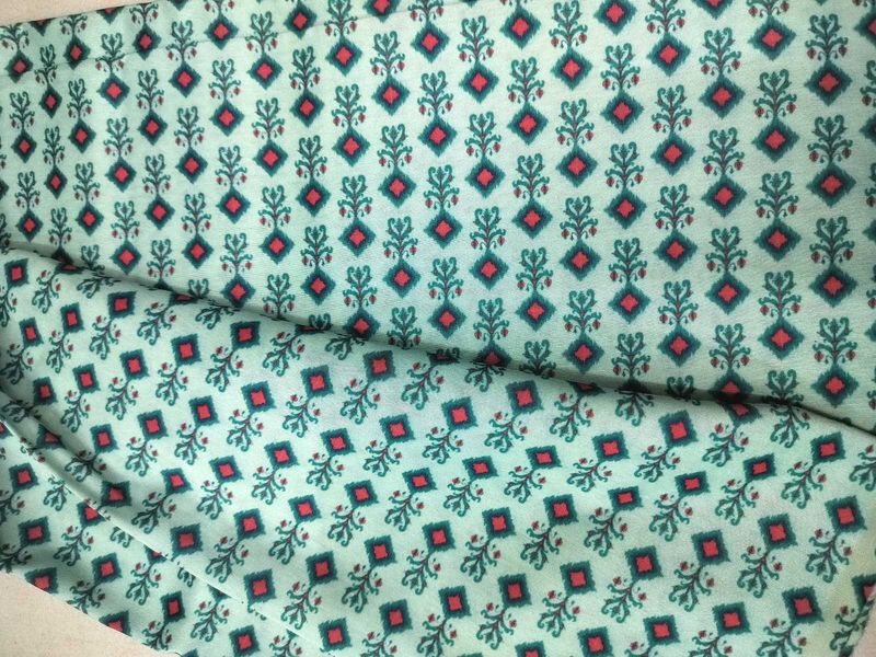 Printed Fabric Piece for Full Shirt or Kurta