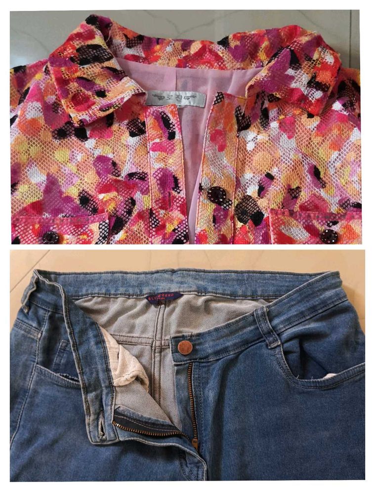 Top &amp; Blue Denim Jeans For Women