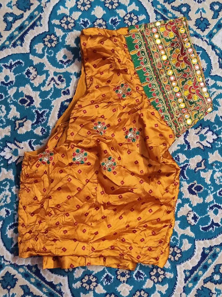 Ethnic Blouse &amp; Dupatta Set