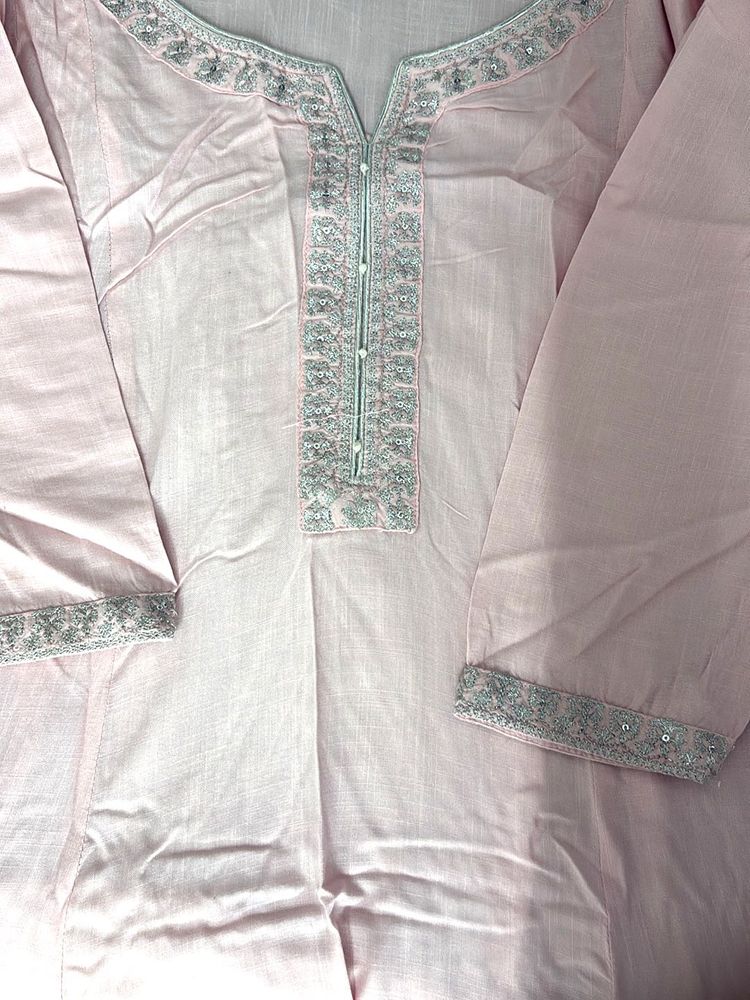 Beautiful Pink Anarkali Suit Set