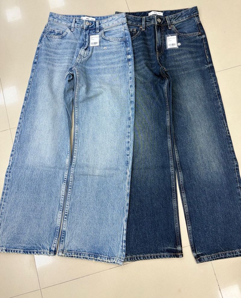 Mango Straight Fit Denim