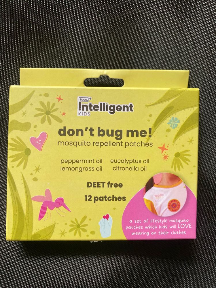 Mosquito repellent patches