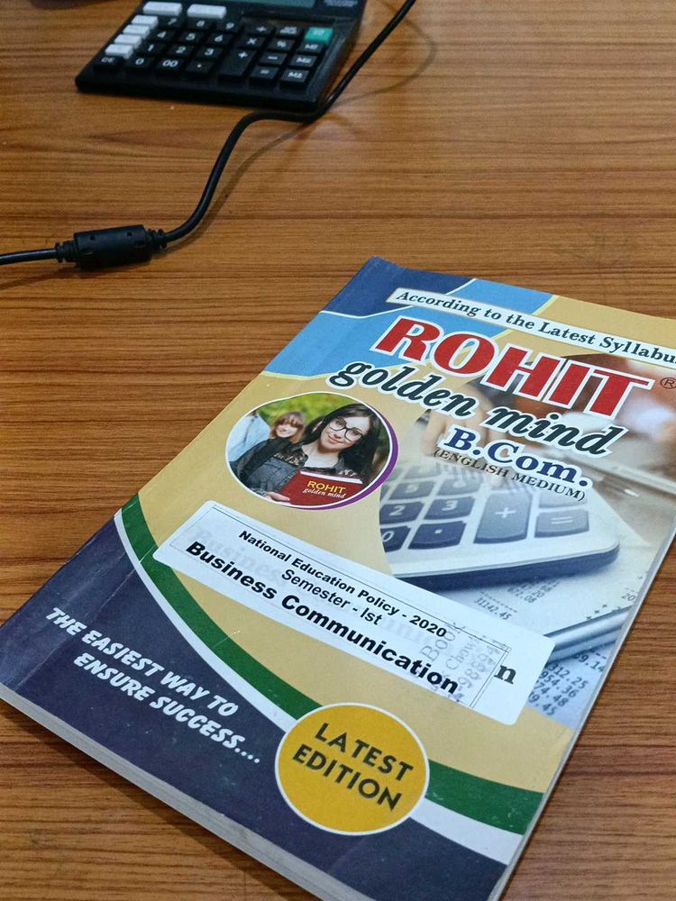 Rohit Golden Mind B.Com Book