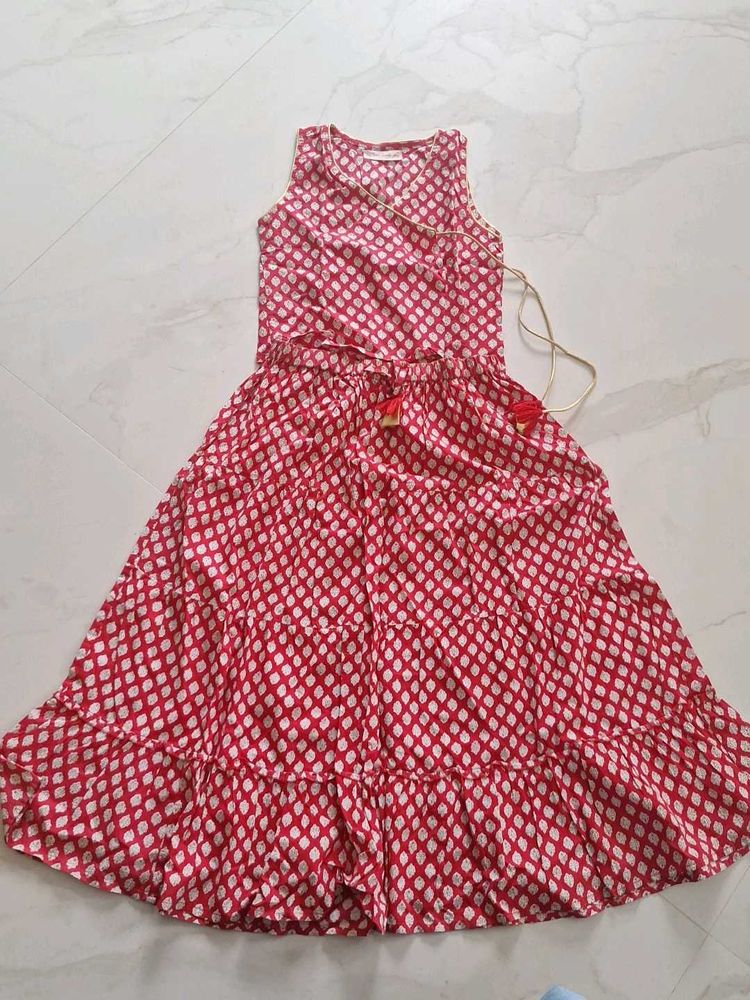 Girls Short Kurta Skirt. Perfect For Navratr