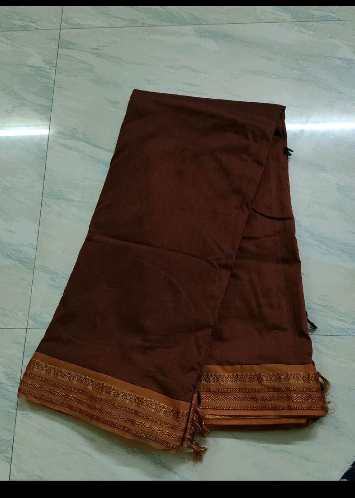 Coffee Brown Saree