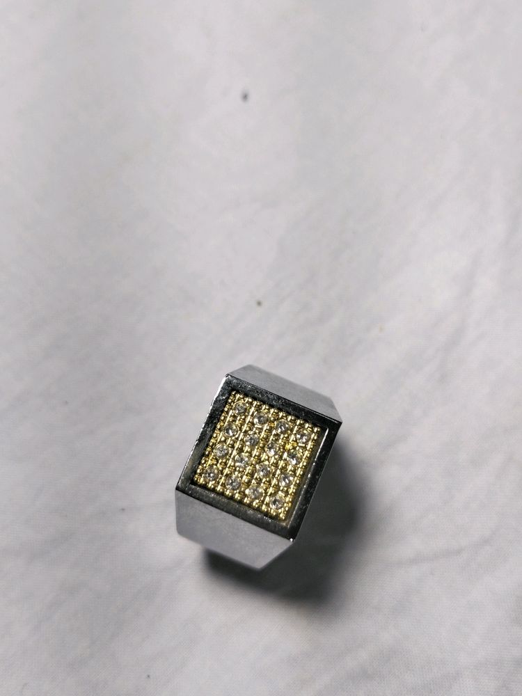 Heavy Steel Ring For Men