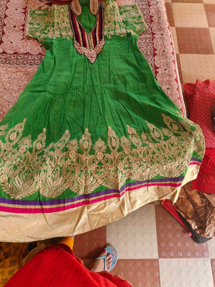 green kurti