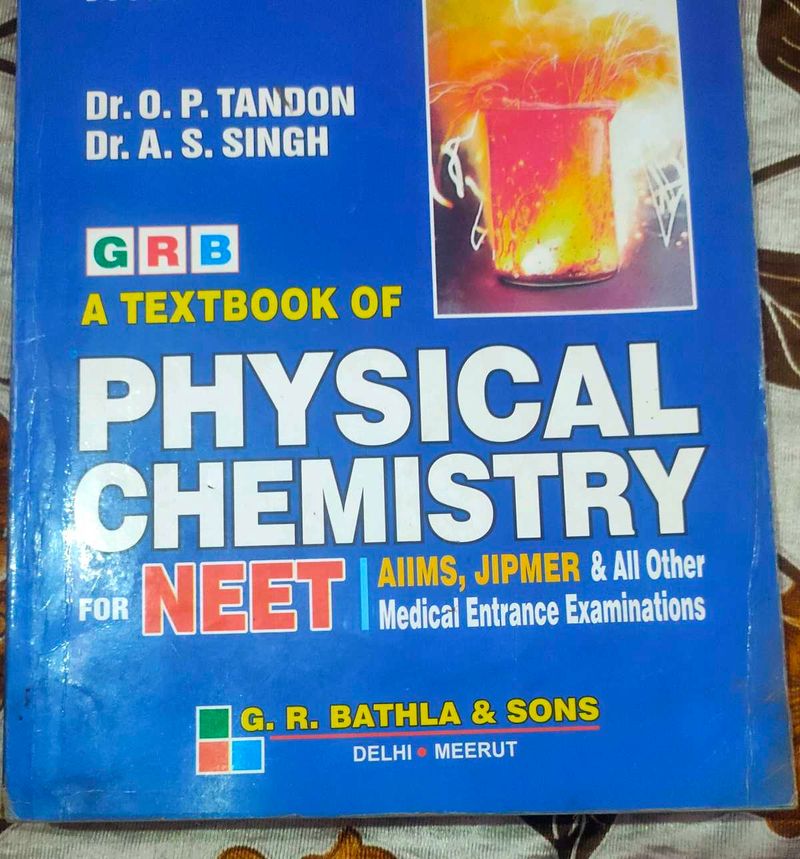 Physical Chemistry Textbook for NEET