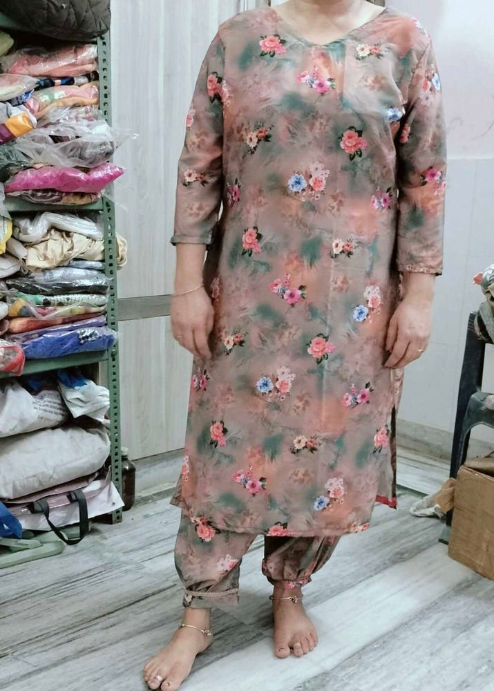 Afgani Suit With Dupatta