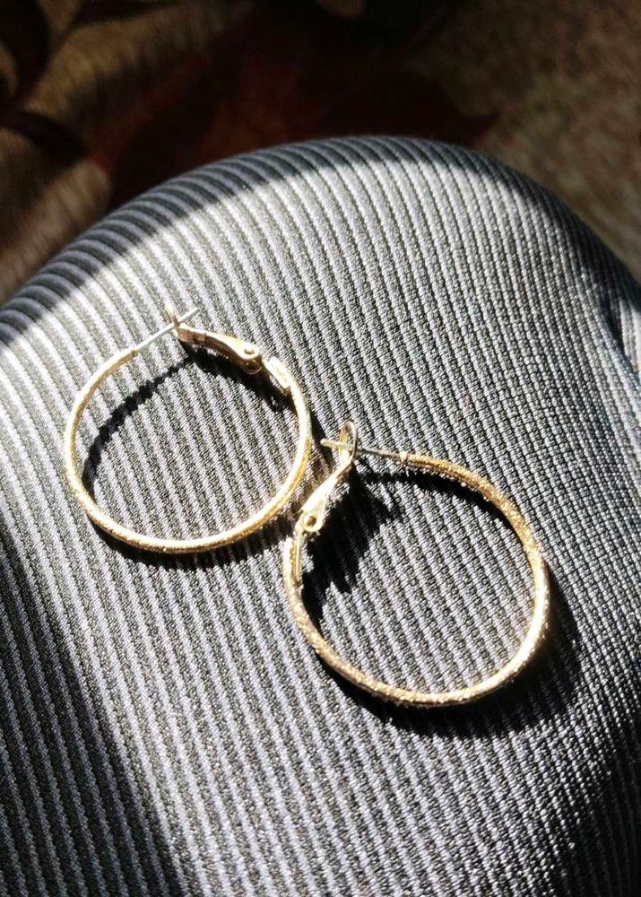 Gold Hoop Earrings